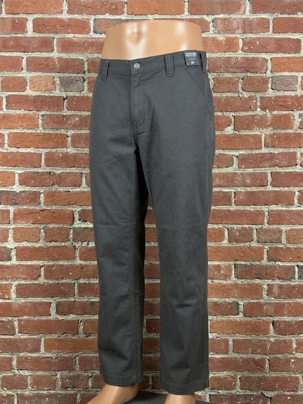 Carhartt Men's Relaxed Fit, Canvas Work Pant in Dark Brown